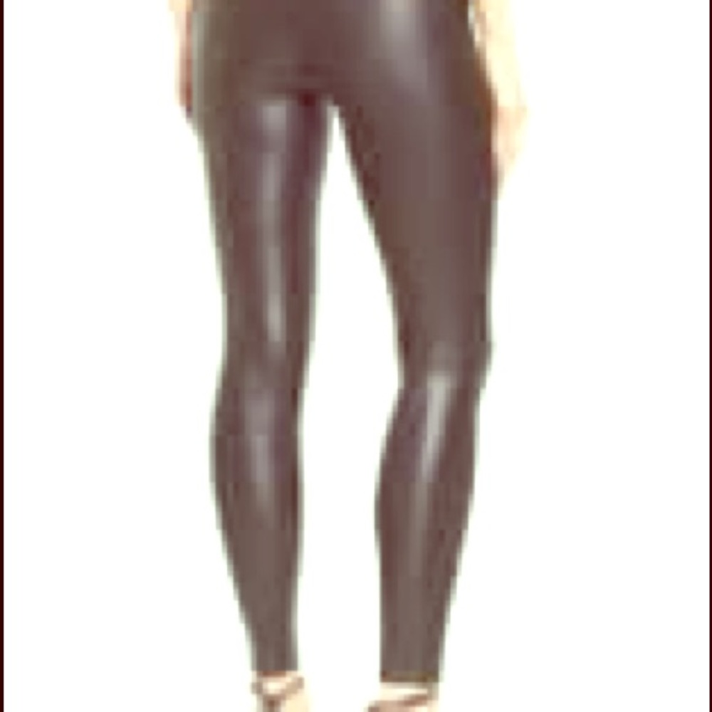 Spanx faux leather leggings